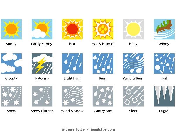 Star-Ledger Weather Icons