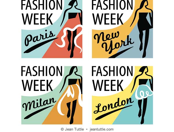 Spring Fashion Week Logos